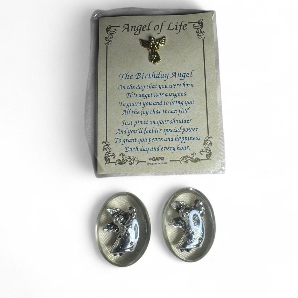 Angel Pin and Pocket Tokens